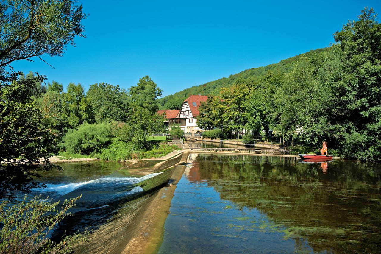 Landgasthof Jagstmuhle Hotell Heimhausen  Exteriör bild